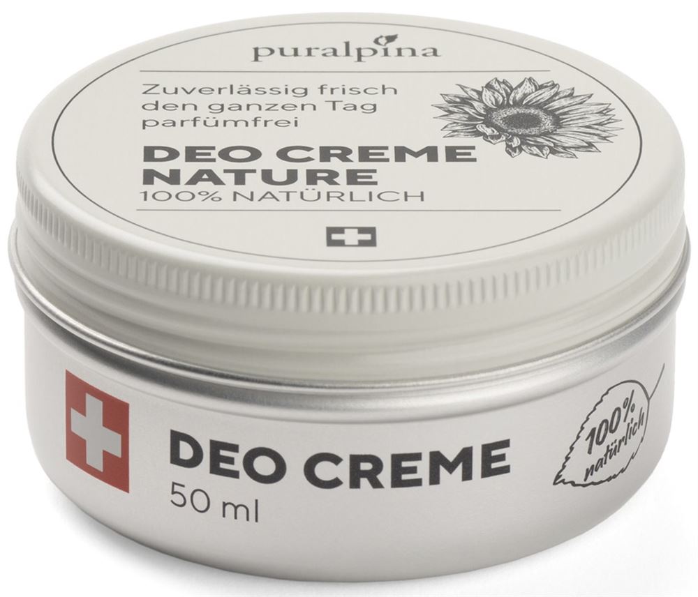 PURALPINA Deo Creme Nature Ds 50 ml