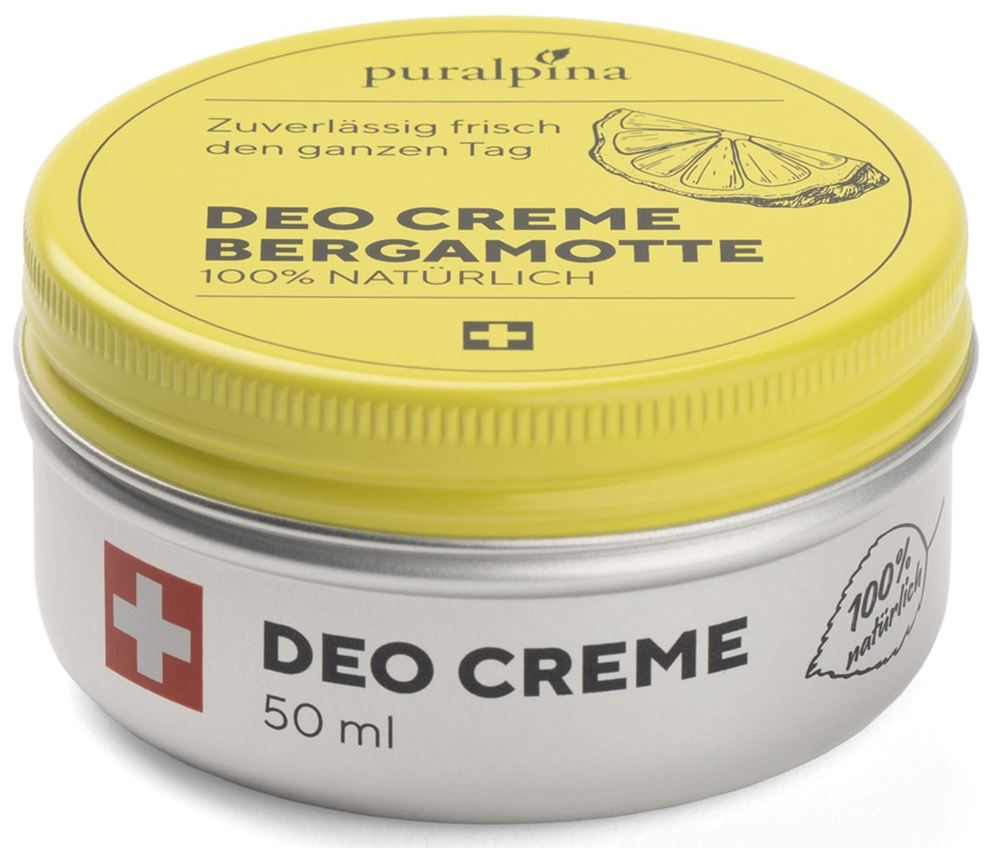 PURALPINA Deo Creme Bergamotte Ds 50 ml