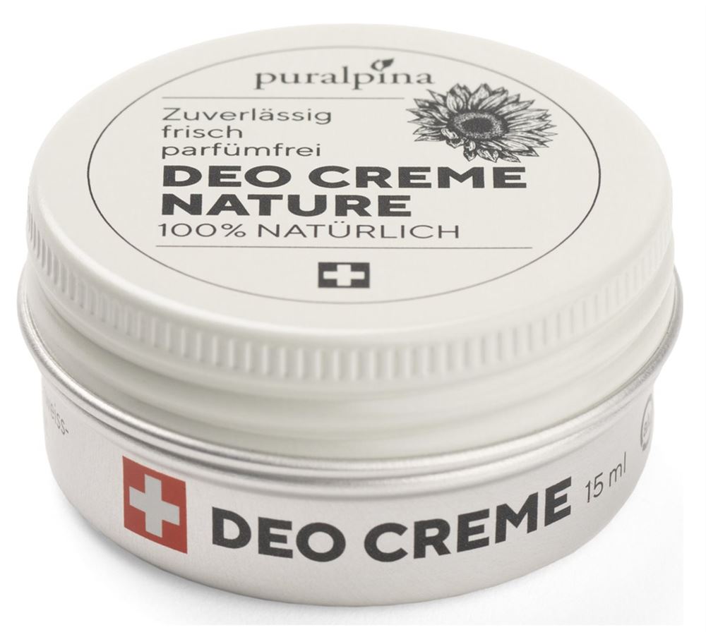PURALPINA Deo Creme Nature Ds 15 ml
