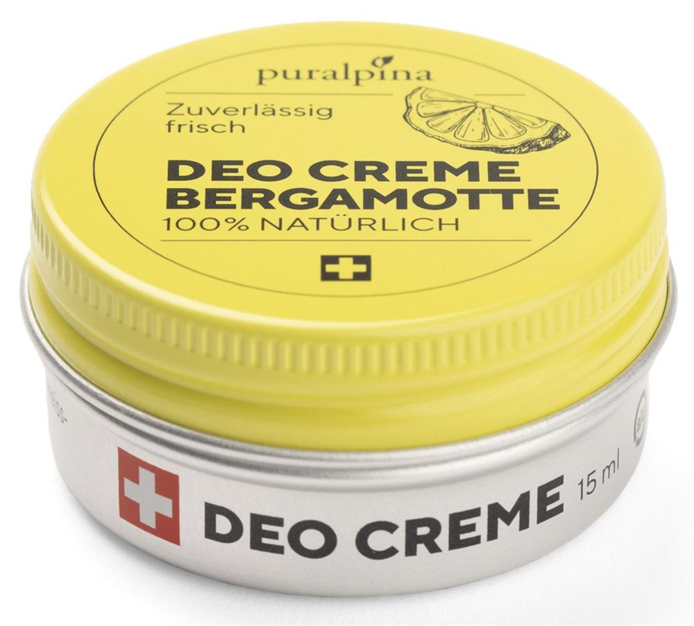 PURALPINA Deo Creme Bergamotte Ds 15 ml