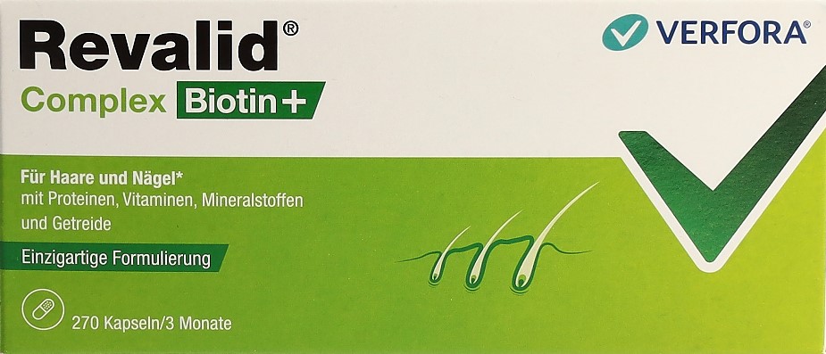 REVALID Complex Biotin+ Kaps 270 Stk