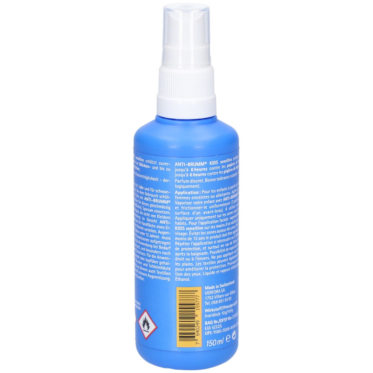ANTI BRUMM Kids Sensitive Vapo 150 ml