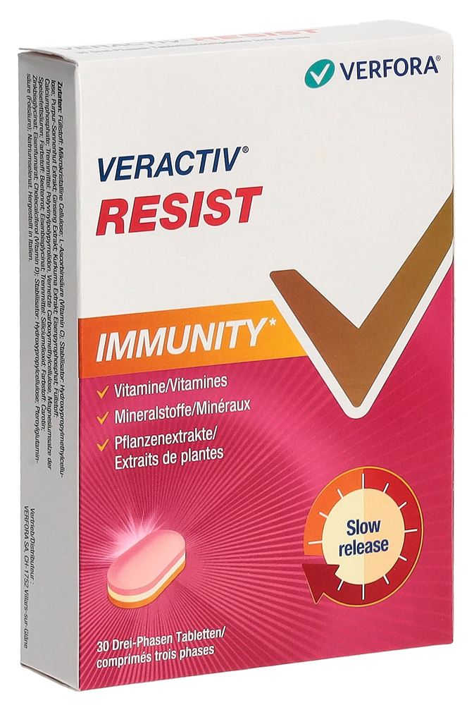 VERACTIV Resist Drei-Phasen-Tabl 30 Stk