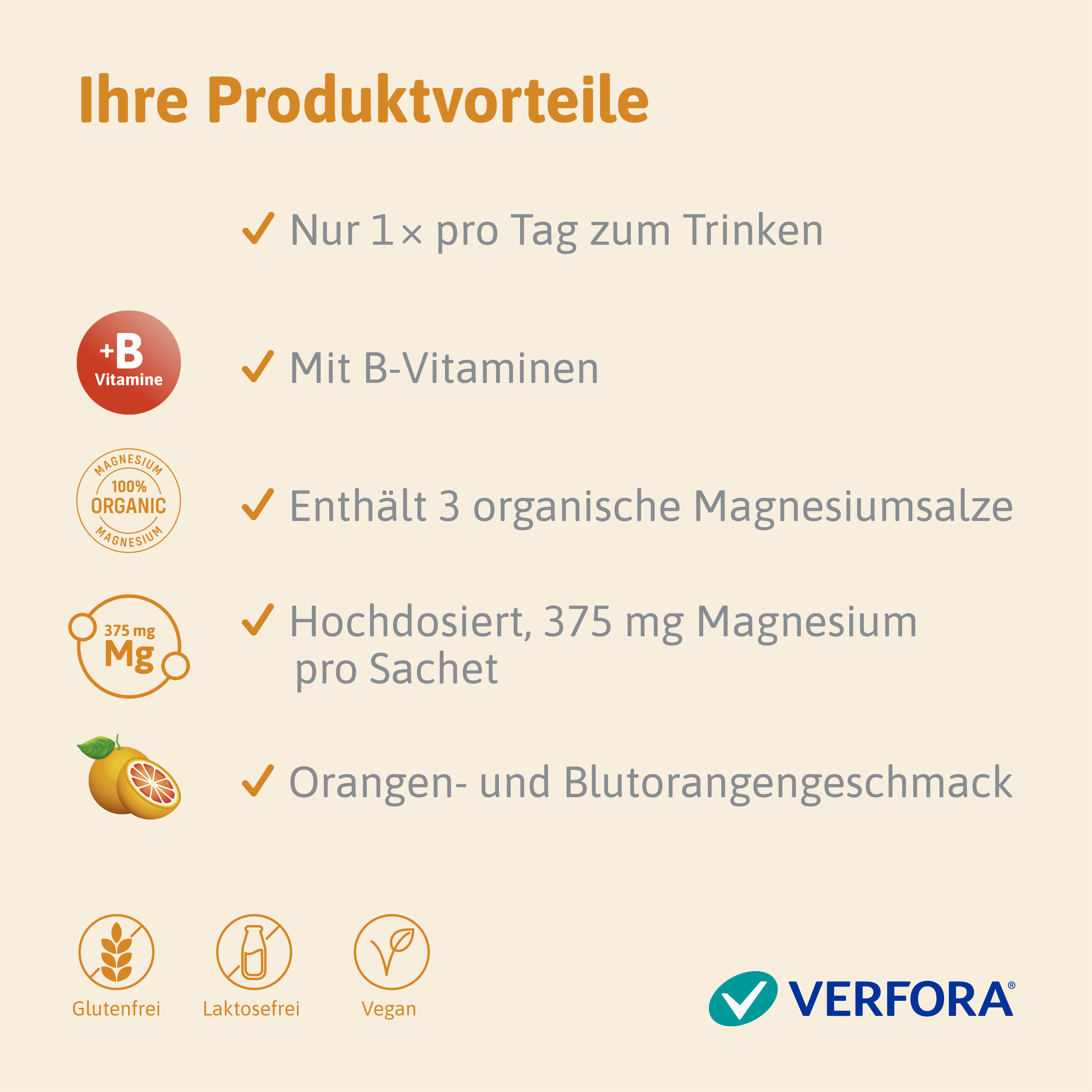 VERACTIV Magnesium One+ Btl 30 Stk