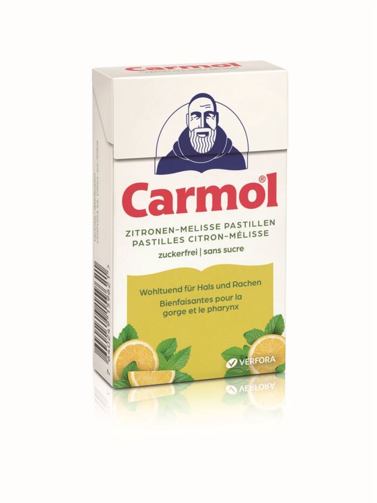 CARMOL Zitronen-Melisse Pastillen 12 x 45 g