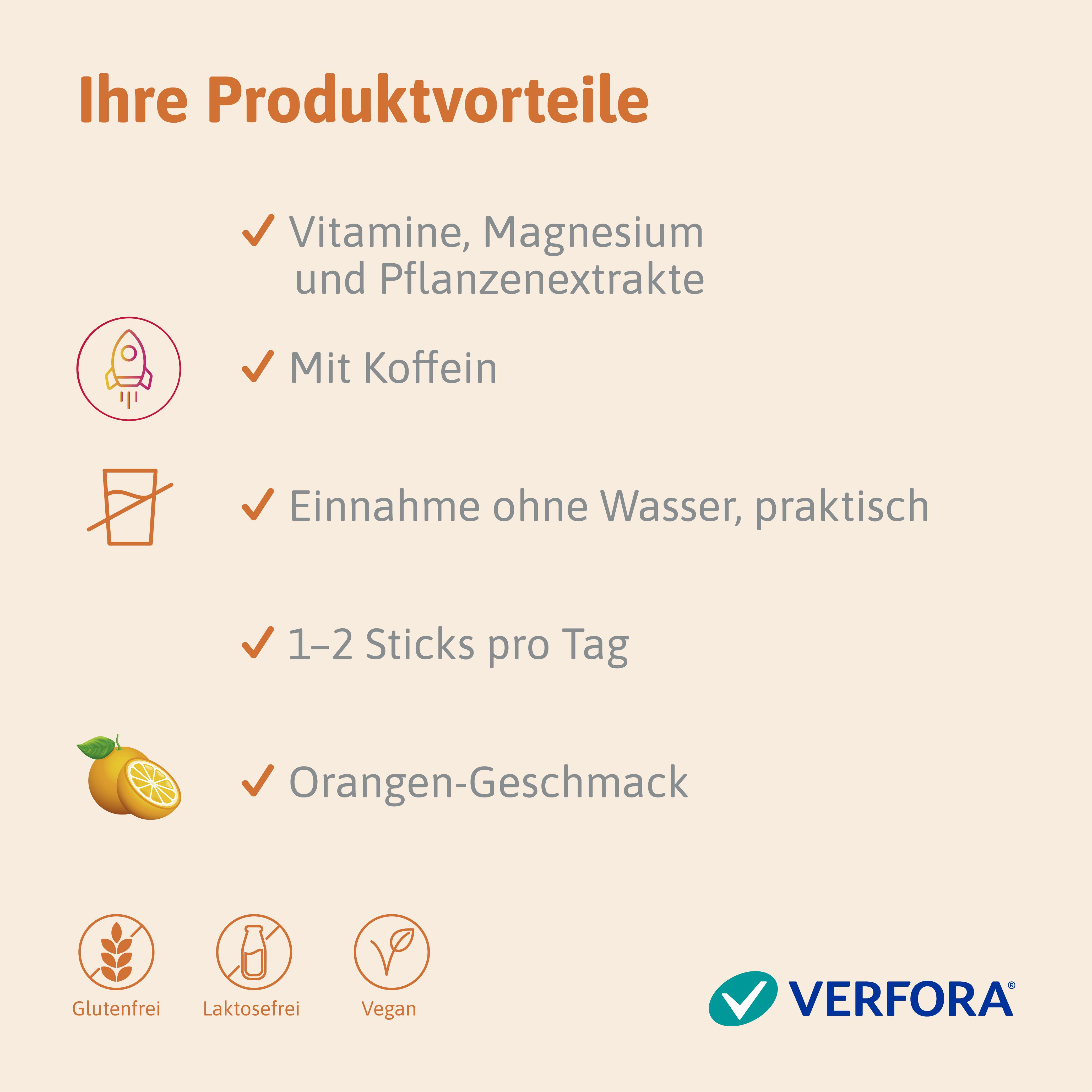 VERACTIV Recharge Direct Sticks 30 Stk