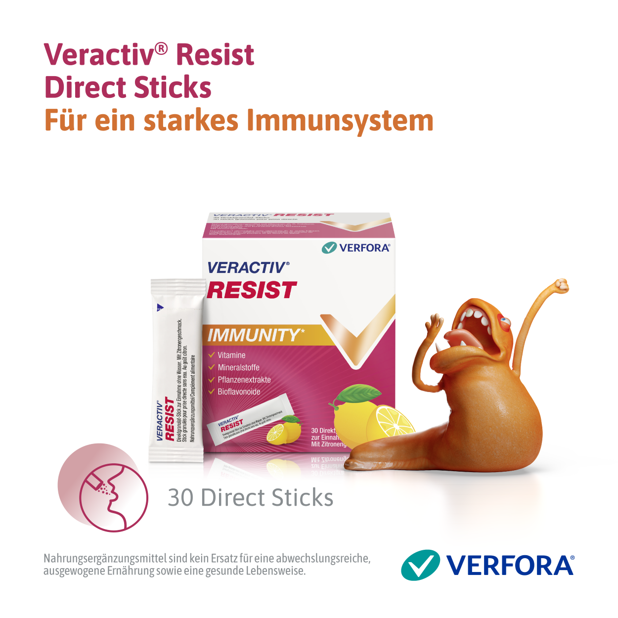 VERACTIV Resist Direct Sticks 30 Stk