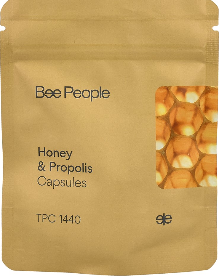 BEE PEOPLE Honey & Propolis Kaps Btl 60 Stk