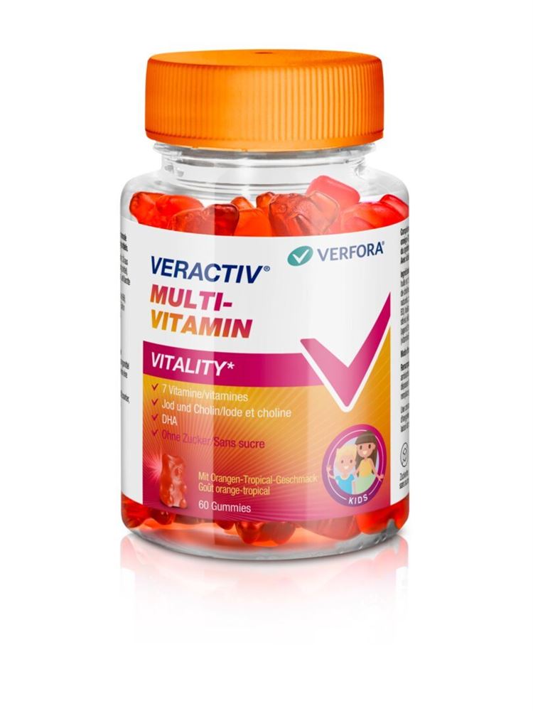 VERACTIV Multivitamin Kids Gummies Ds 60 Stk