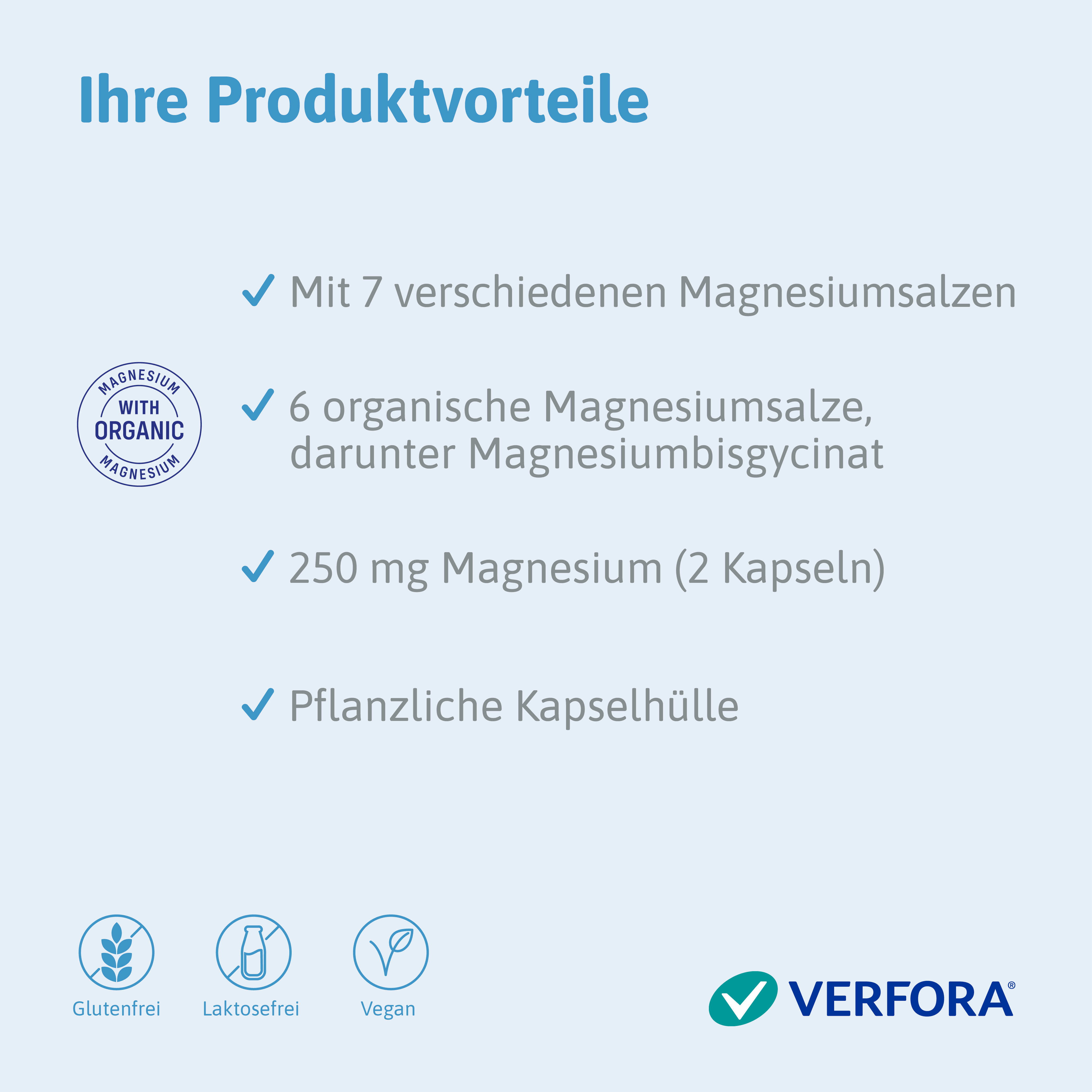 VERACTIV Magnesium Complex 7 Kaps Ds 60 Stk