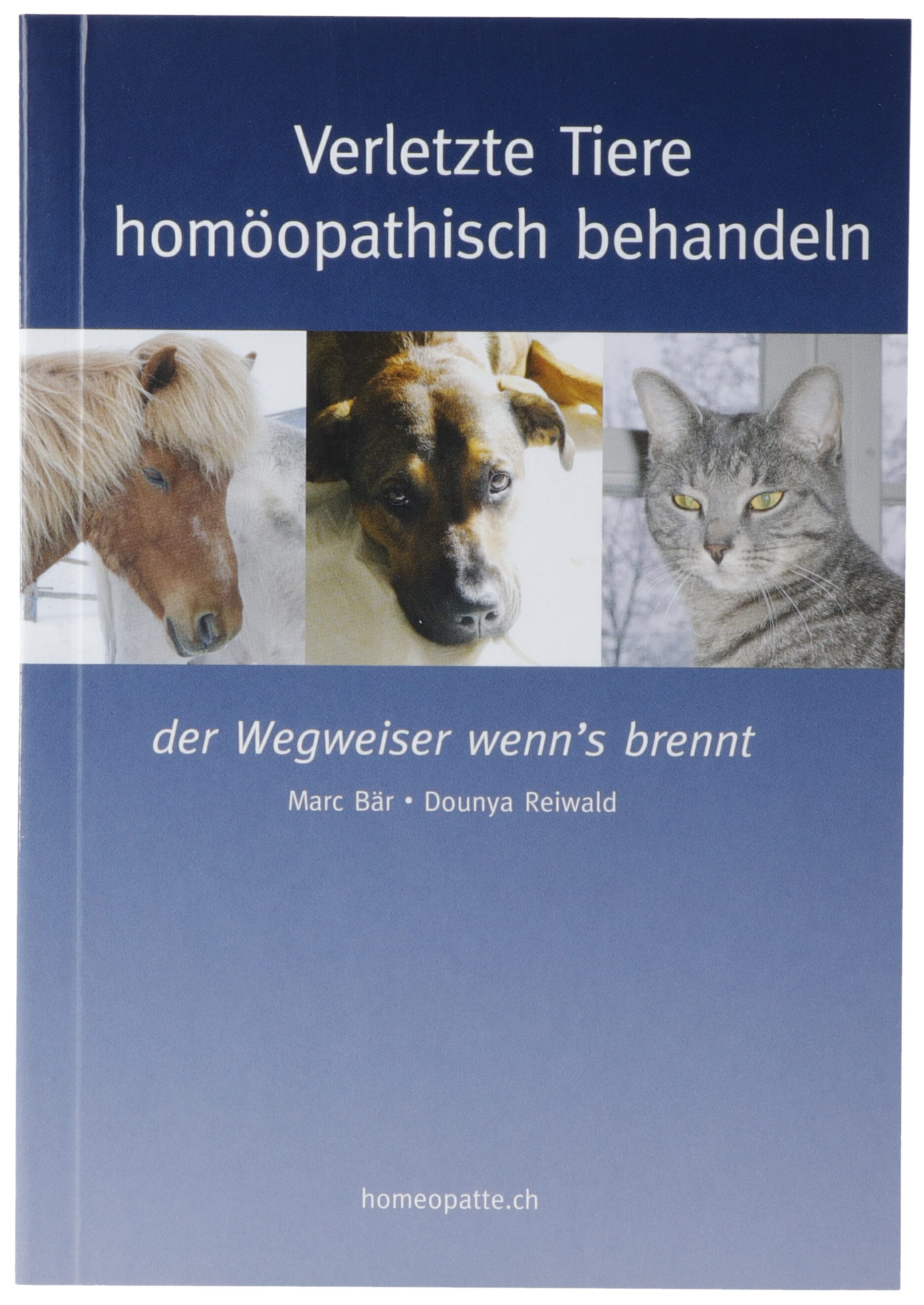 OMIDA Buch Verletzte Tiere homöopathisch behandeln