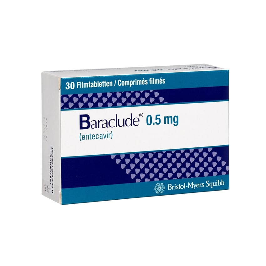 BARACLUDE (IP-APS) cpr pell 0.5 mg 30 pce