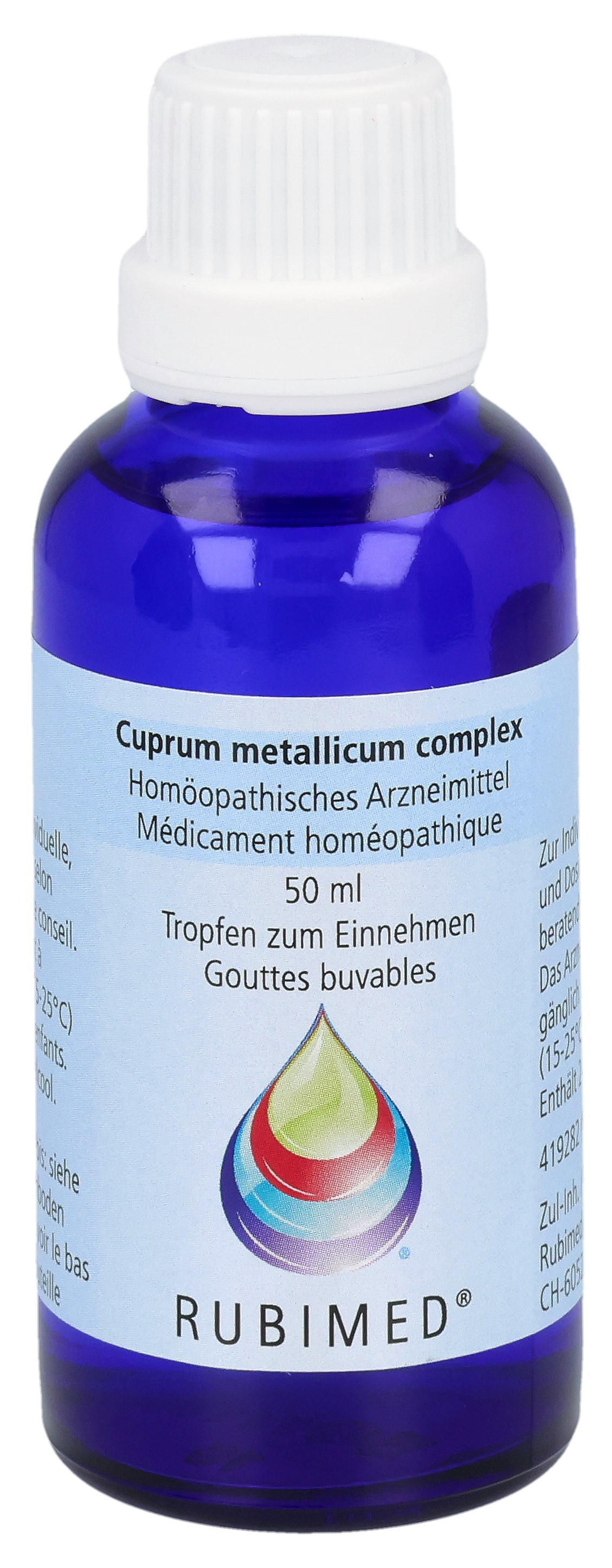 RUBIMED Cuprum metallicum comp Tropfen 50 ml