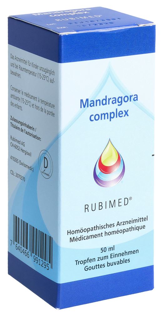 RUBIMED Mandragora comp Tropfen Fl 50 ml