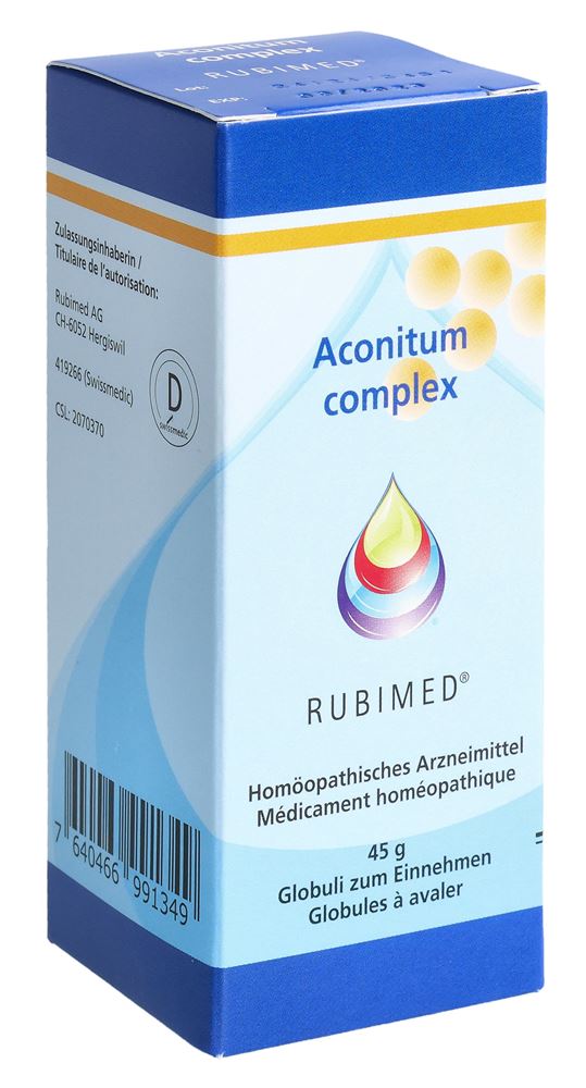RUBIMED Aconitum comp Glob Fl 45 g