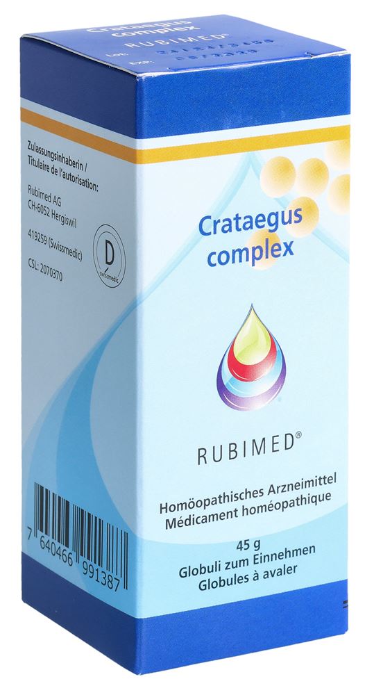 RUBIMED Crataegus comp Glob Fl 45 g