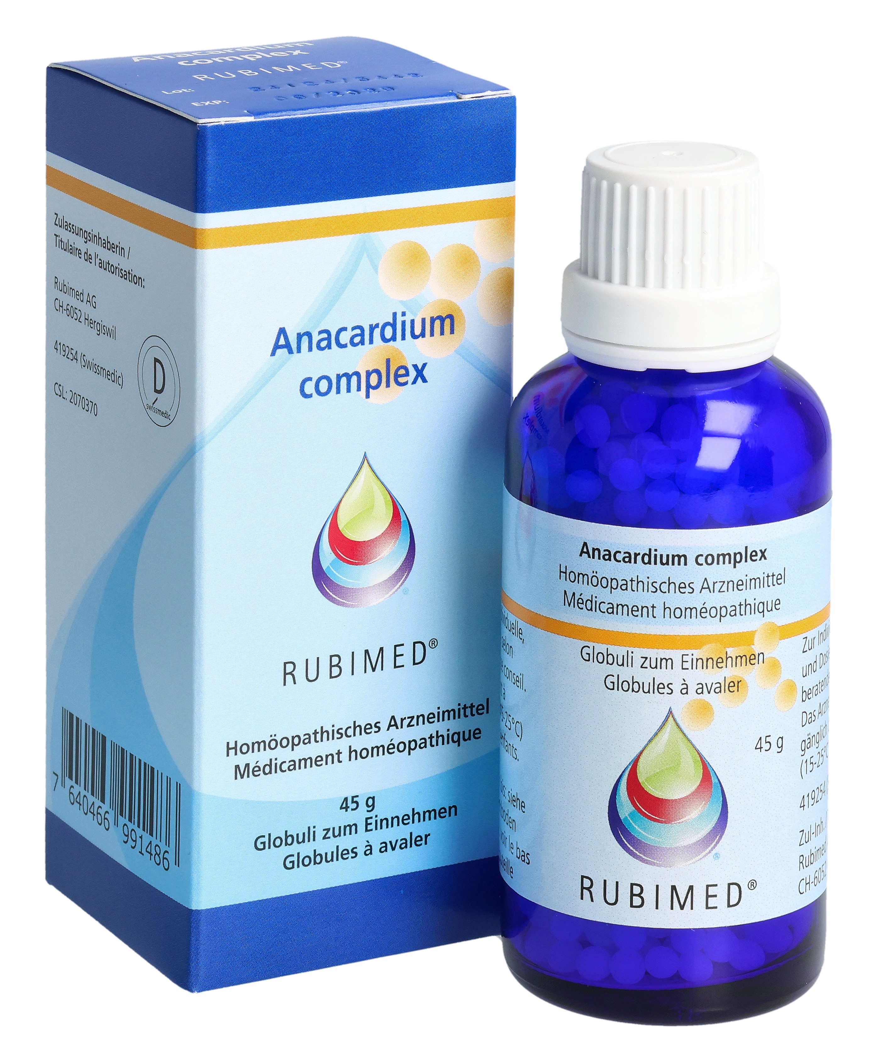RUBIMED Anacardium comp Glob Fl 45 g