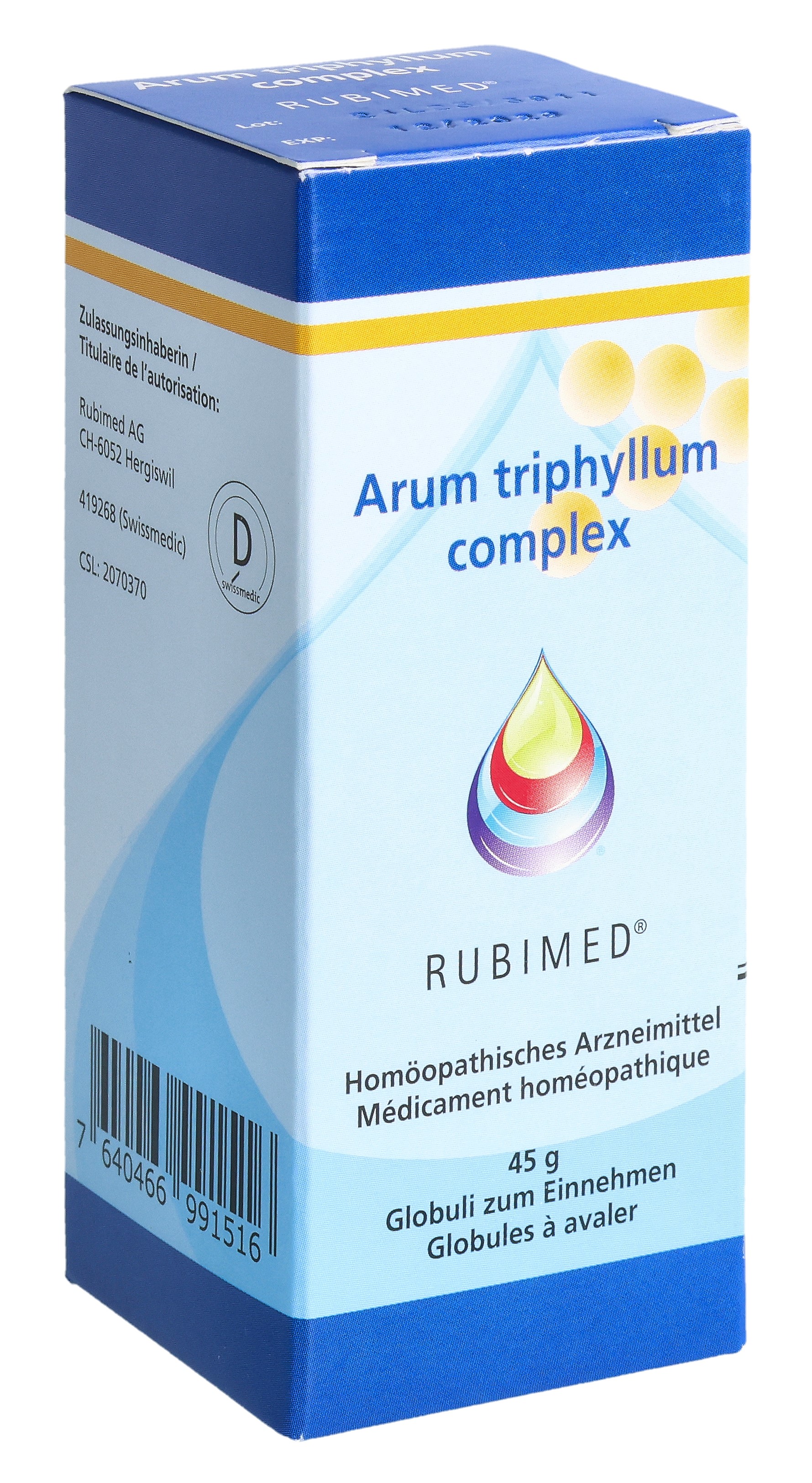 RUBIMED Arum triphyllum comp Glob Fl 45 g