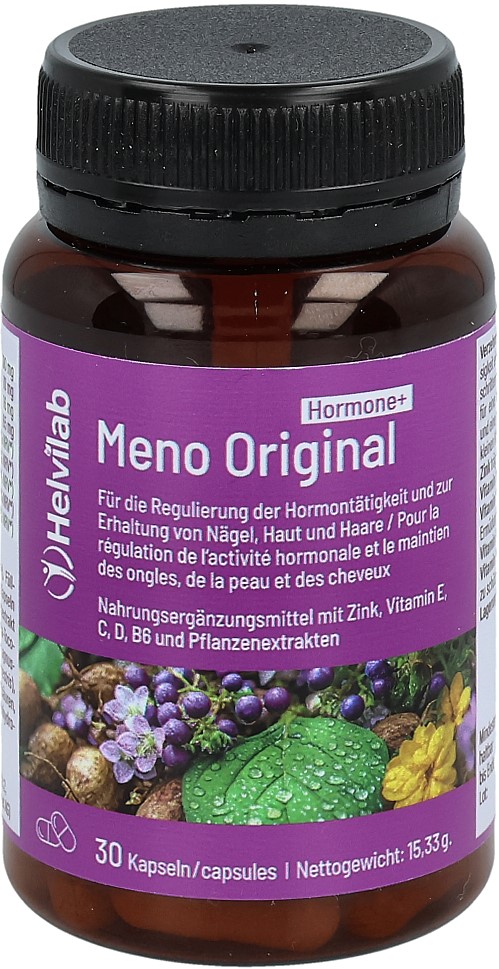 HELVILAB Meno Original Hormone+ Kaps Ds 30 Stk
