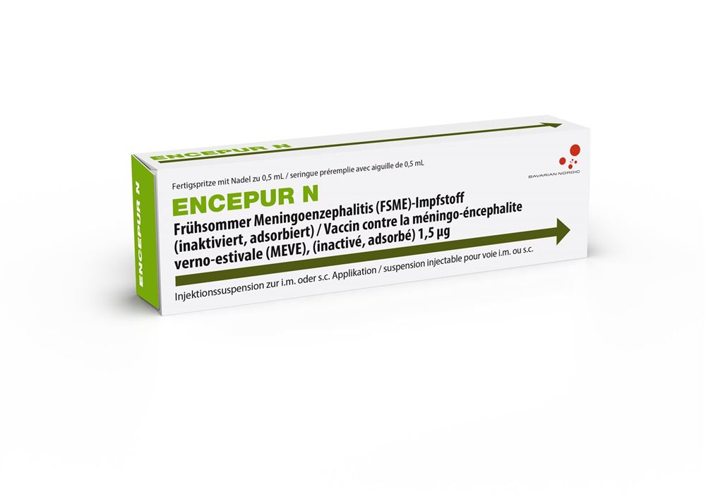 ENCEPUR N susp inj ser pré 0.5 ml