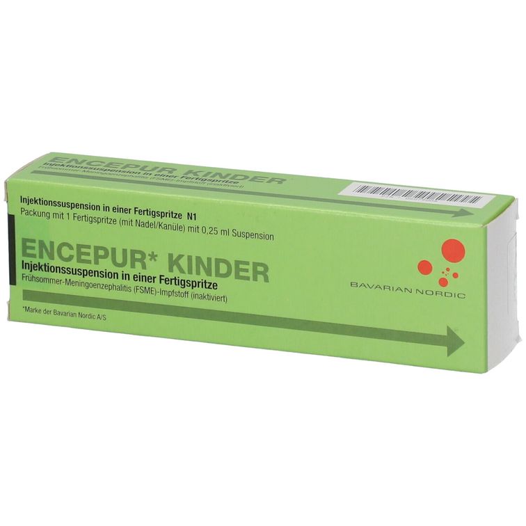 Encepur N Kinder, Injektionssuspension