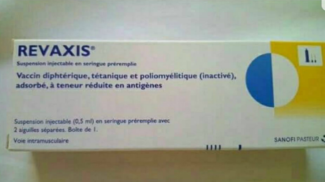 Revaxis, suspension injectable