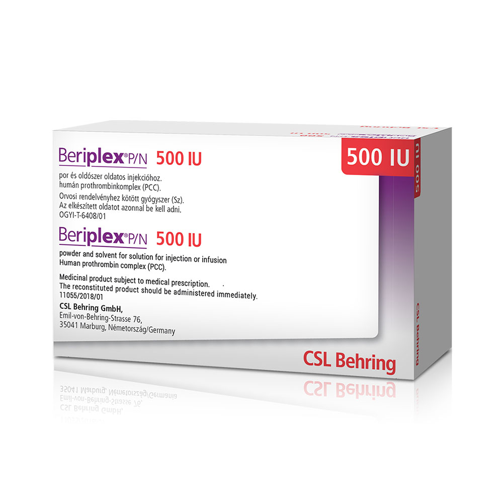 Beriplex P/N 500, Pulver und Lösungsmittel zur Herstellung einer Injektionslösung