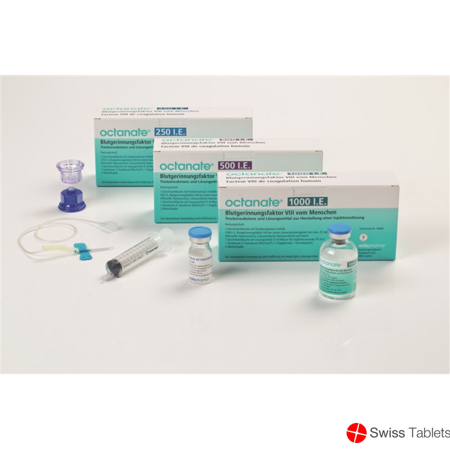 Octanate 500 I.E., Pulver und Lösungsmittel zur Herstellung einer Injektionslösung