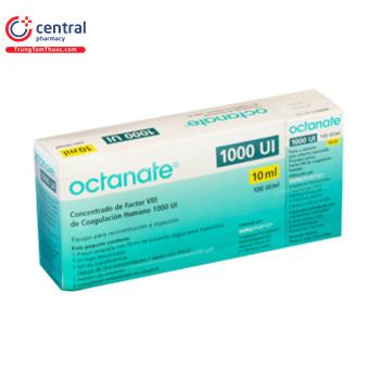 Octanate 1000 I.E., Pulver und Lösungsmittel zur Herstellung einer Injektionslösung