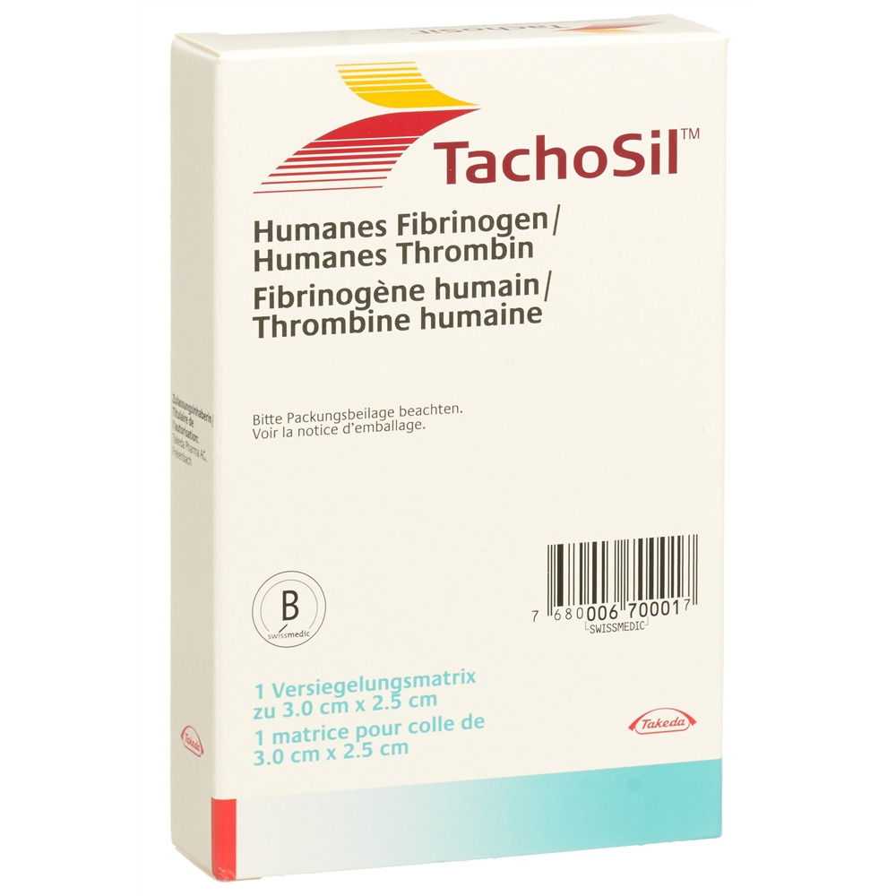 TACHOSIL matrice de scellage 3x2.5cm