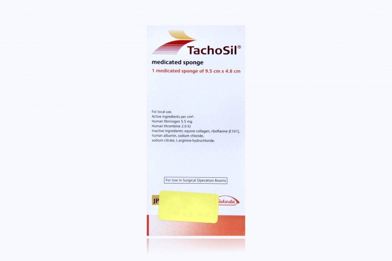TachoSil, Schwamm