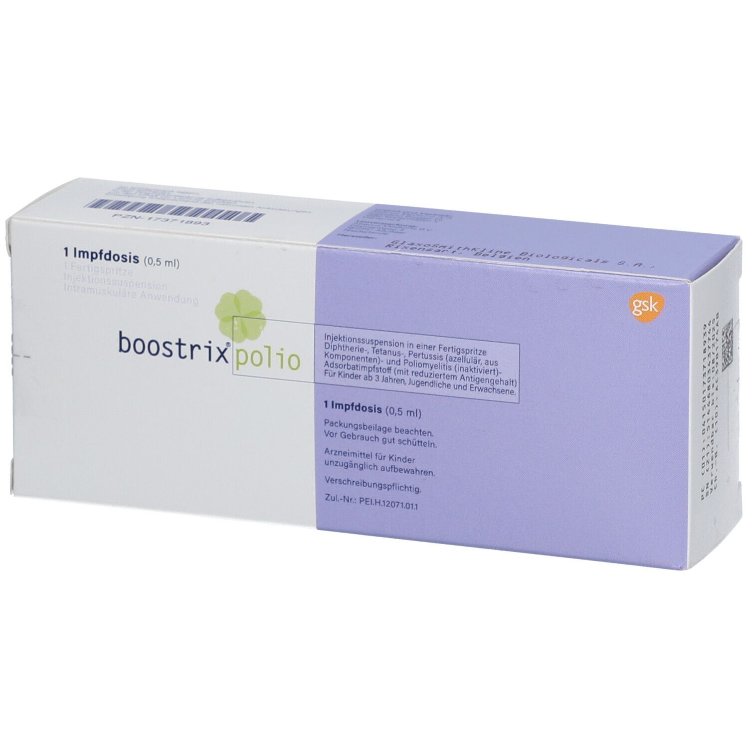 Boostrix Polio, Injektionssuspension