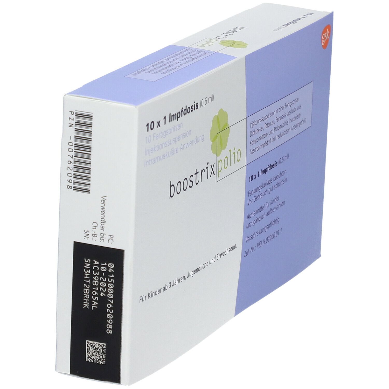 Boostrix Polio, Injektionssuspension