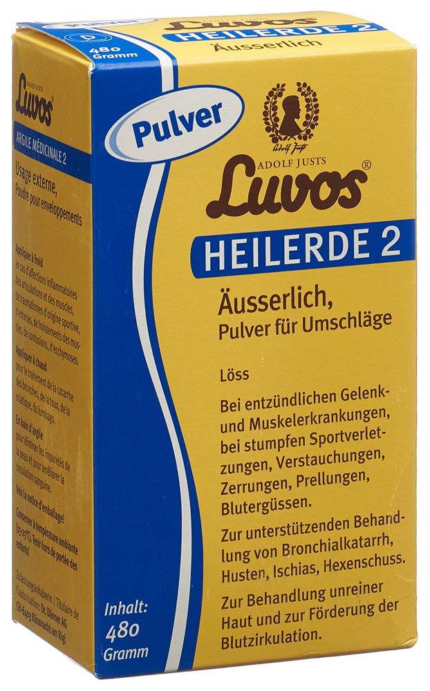 Luvos Heilerde 2 äusserlich, Pulver für Umschläge