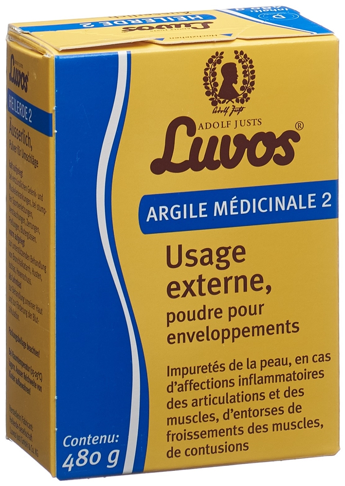 Luvos Heilerde 2 äusserlich, Pulver für Umschläge