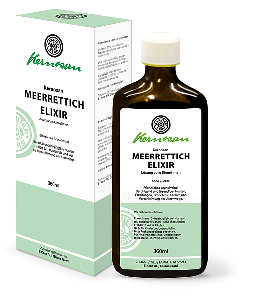 Kernosan Meerrettich-Elixir, Lösung zum Einnehmen