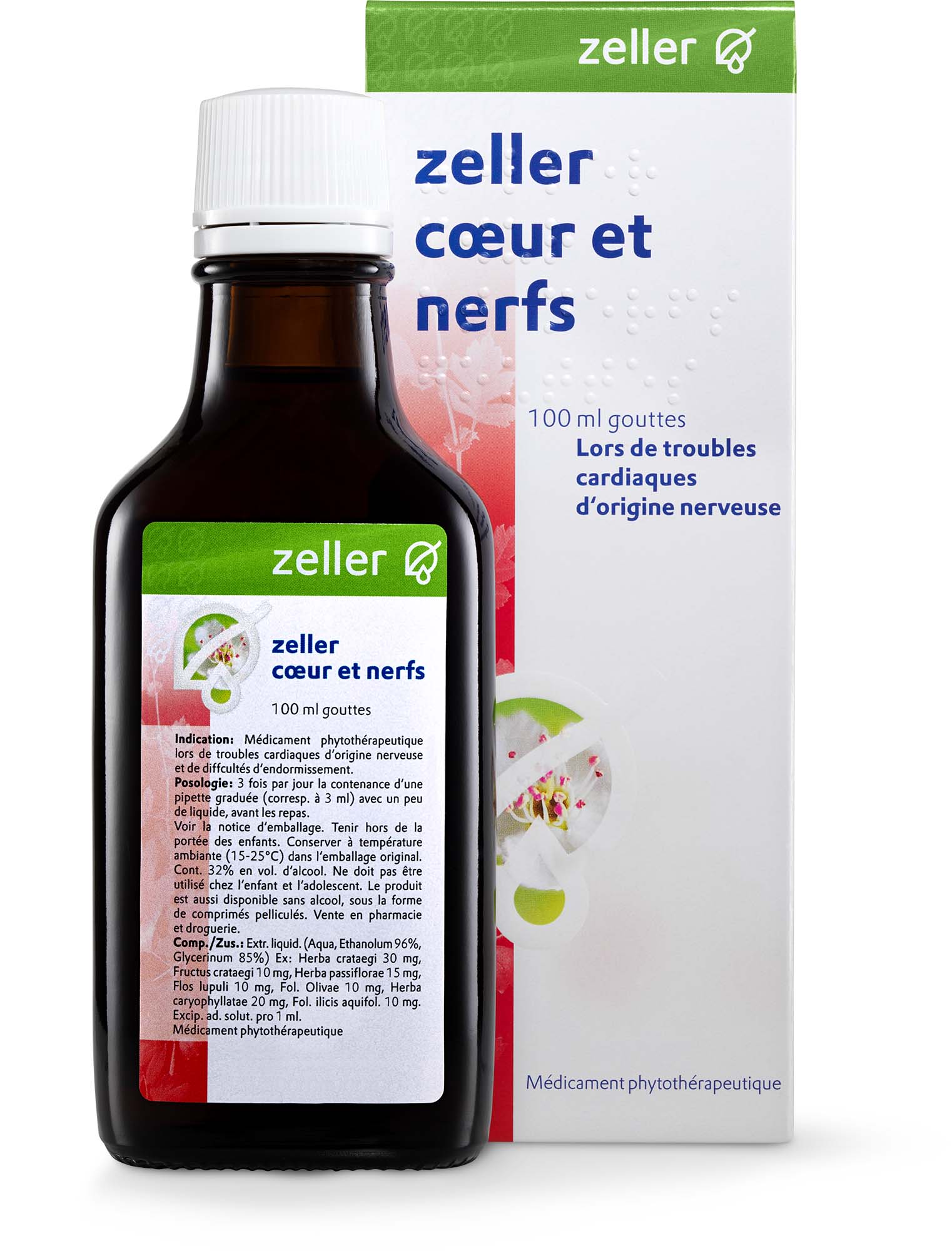 ZELLER Herz und Nerven Gouttes 100 ml