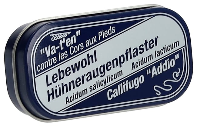 Lebewohl, Hühneraugenpflaster