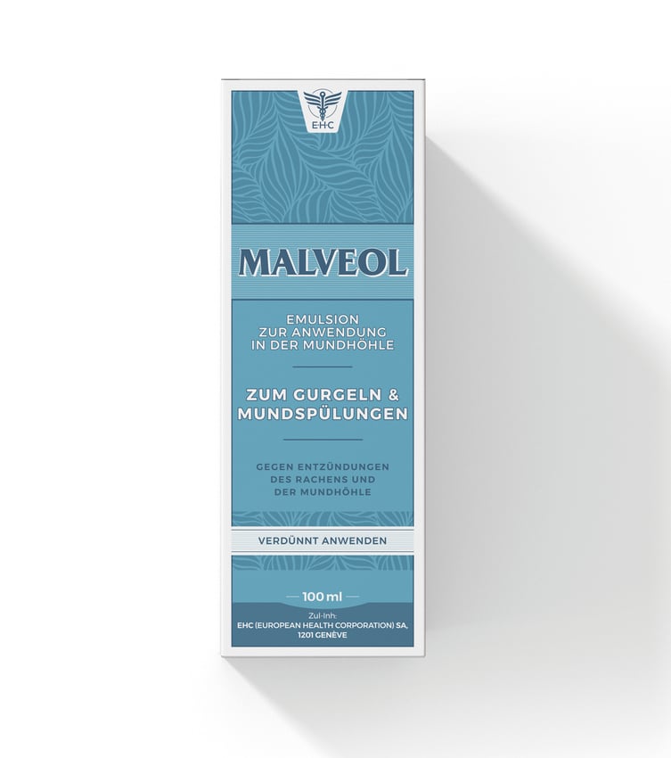 Malveol, émulsion buccale