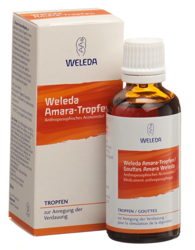 Weleda Amara-Tropfen, Tropfen zum Einnehmen