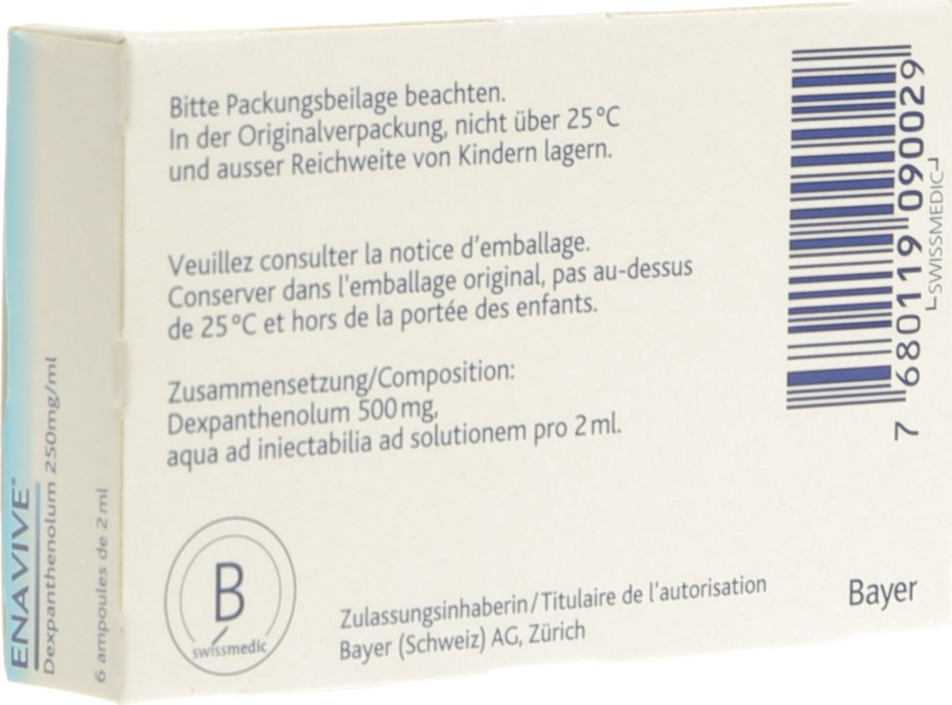 Enavive, Injektionslösung