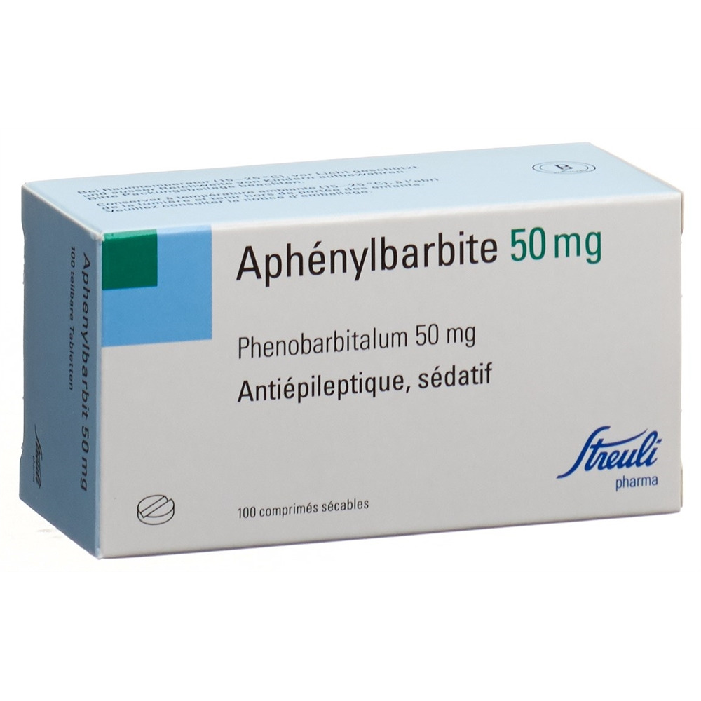 Aphenylbarbit 50 mg, Tabletten