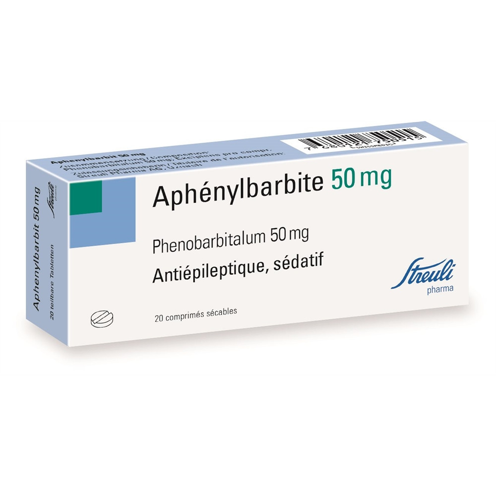 Aphenylbarbit 50 mg, Tabletten