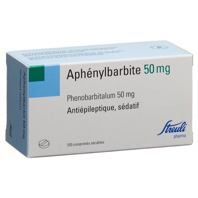 Aphenylbarbit 50 mg, Tabletten