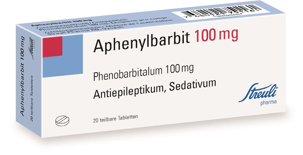 Aphenylbarbit 100 mg, Tabletten