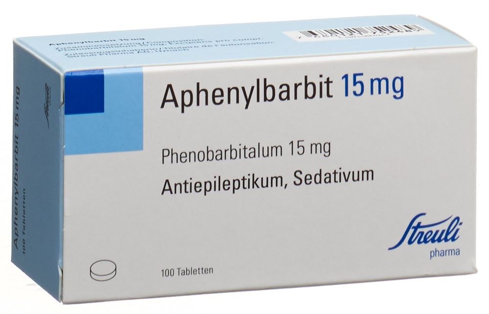 Aphenylbarbit 15 mg, Tabletten