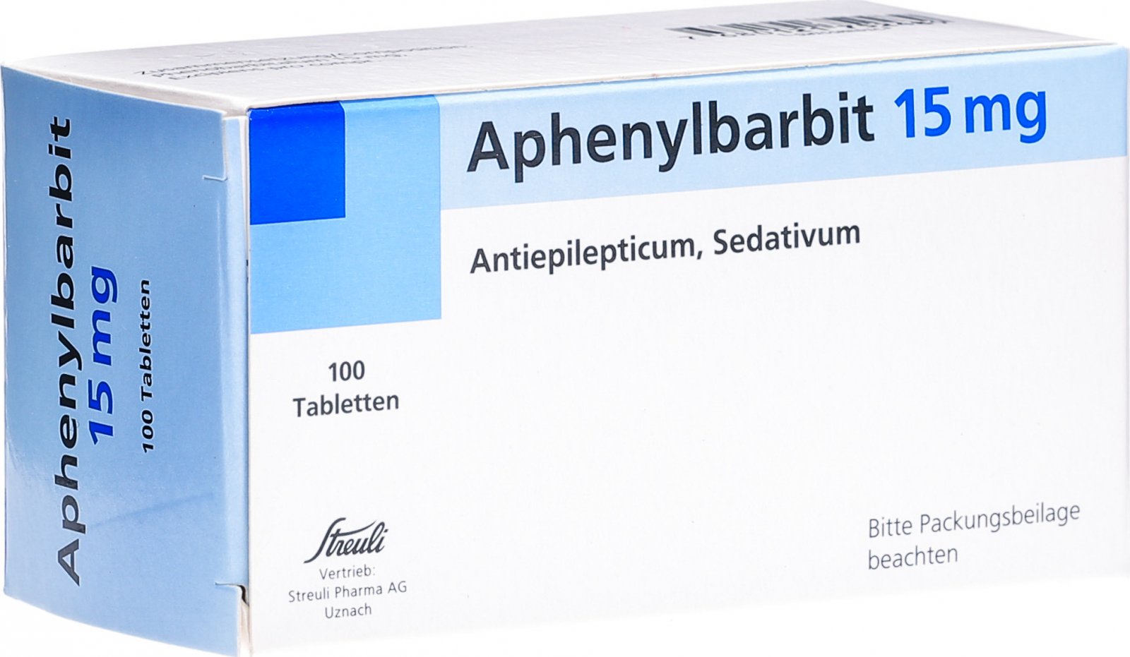 Aphenylbarbit 15 mg, Tabletten