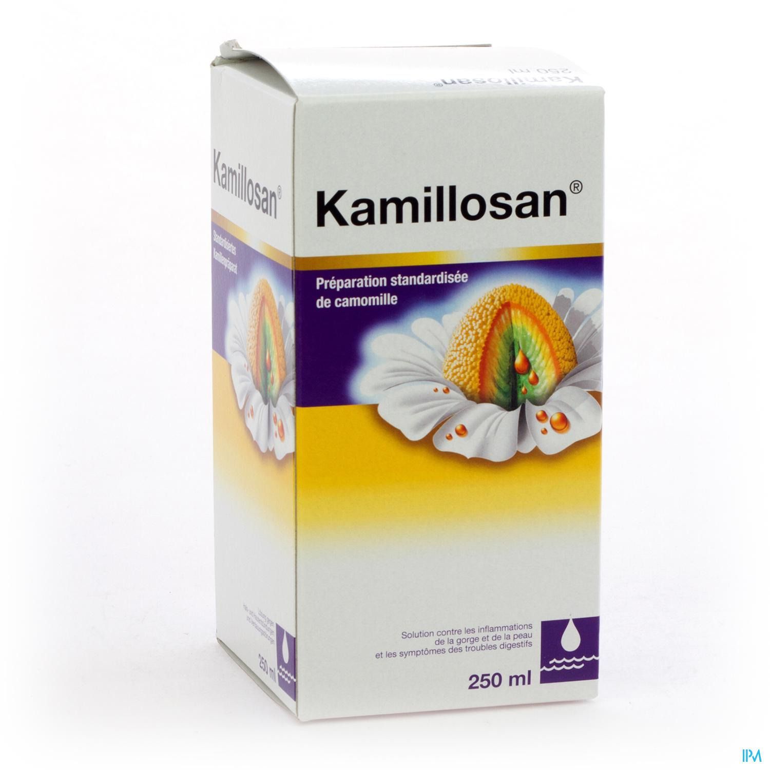 Kamillosan Liquidum, Flüssigkeit zur Anwendung auf der Haut