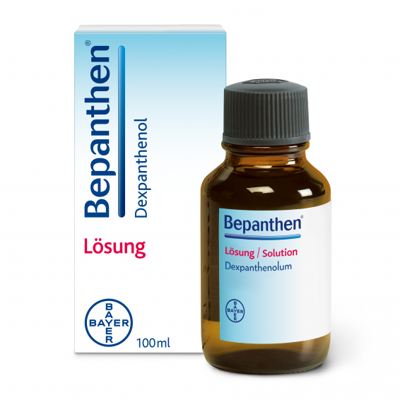Bepanthen MED, Lösung zur Anwendung auf der Haut und in der Mundhöhle