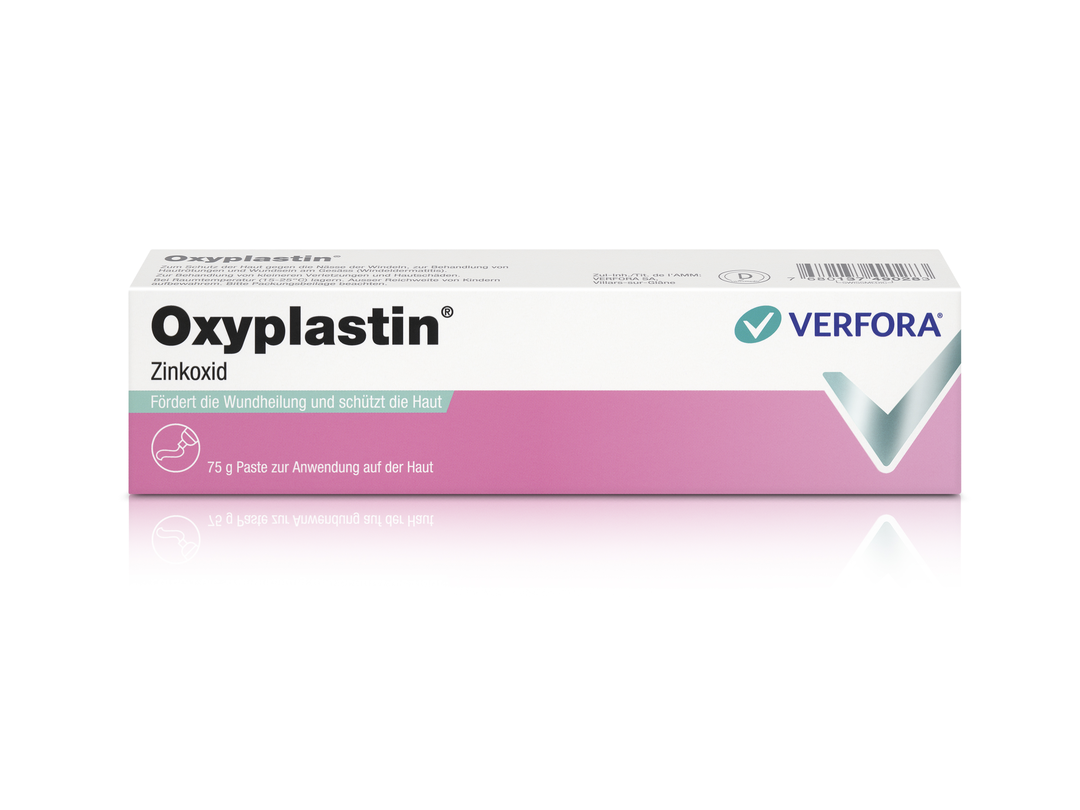 Oxyplastin, pâte cutanée